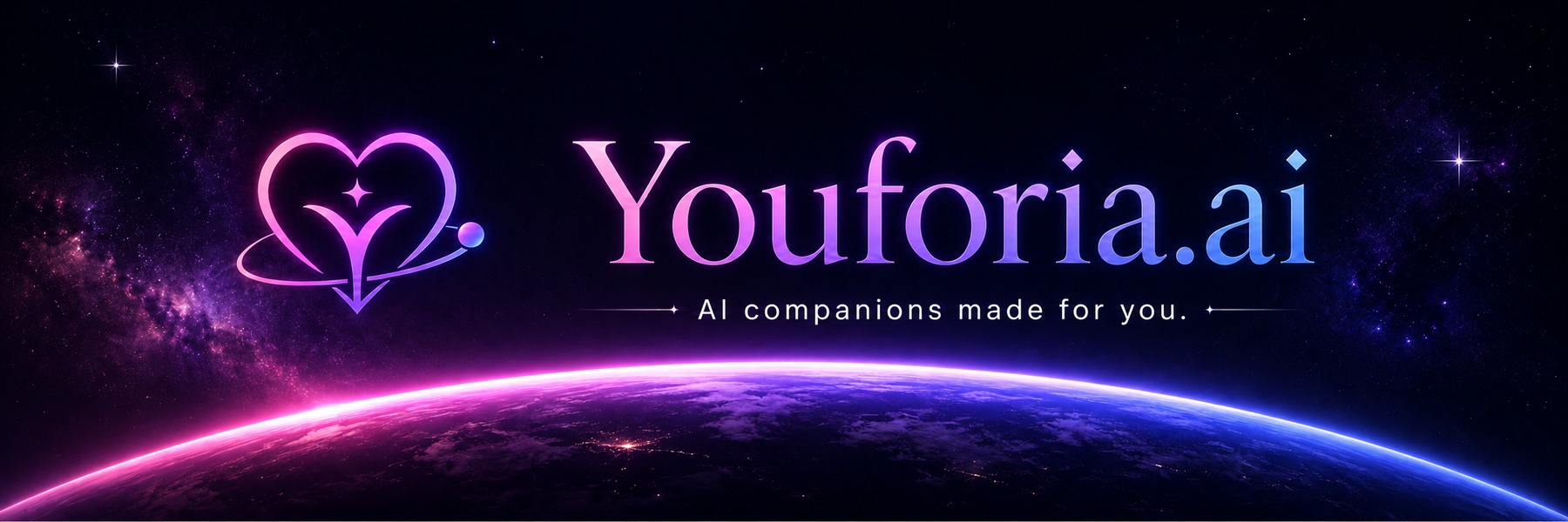 Youforia.ai — AI companions made for you.